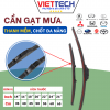 Gạt Mưa Silicon Thanh Mềm Nano Có Chốt Gắn Đa Năng, Hiệu Suất Gạt Khỏe, Dùng Cho Ô Tô 4-5-7 Chỗ