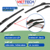 Gạt Mưa Silicon Thanh Mềm Nano Có Chốt Gắn Đa Năng, Hiệu Suất Gạt Khỏe, Dùng Cho Ô Tô 4-5-7 Chỗ