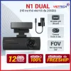 Camera Hành Trình Ô Tô DDPai N1 Dual 2K Quốc Tế Bền Đẹp Ghi Hình 2 Kênh